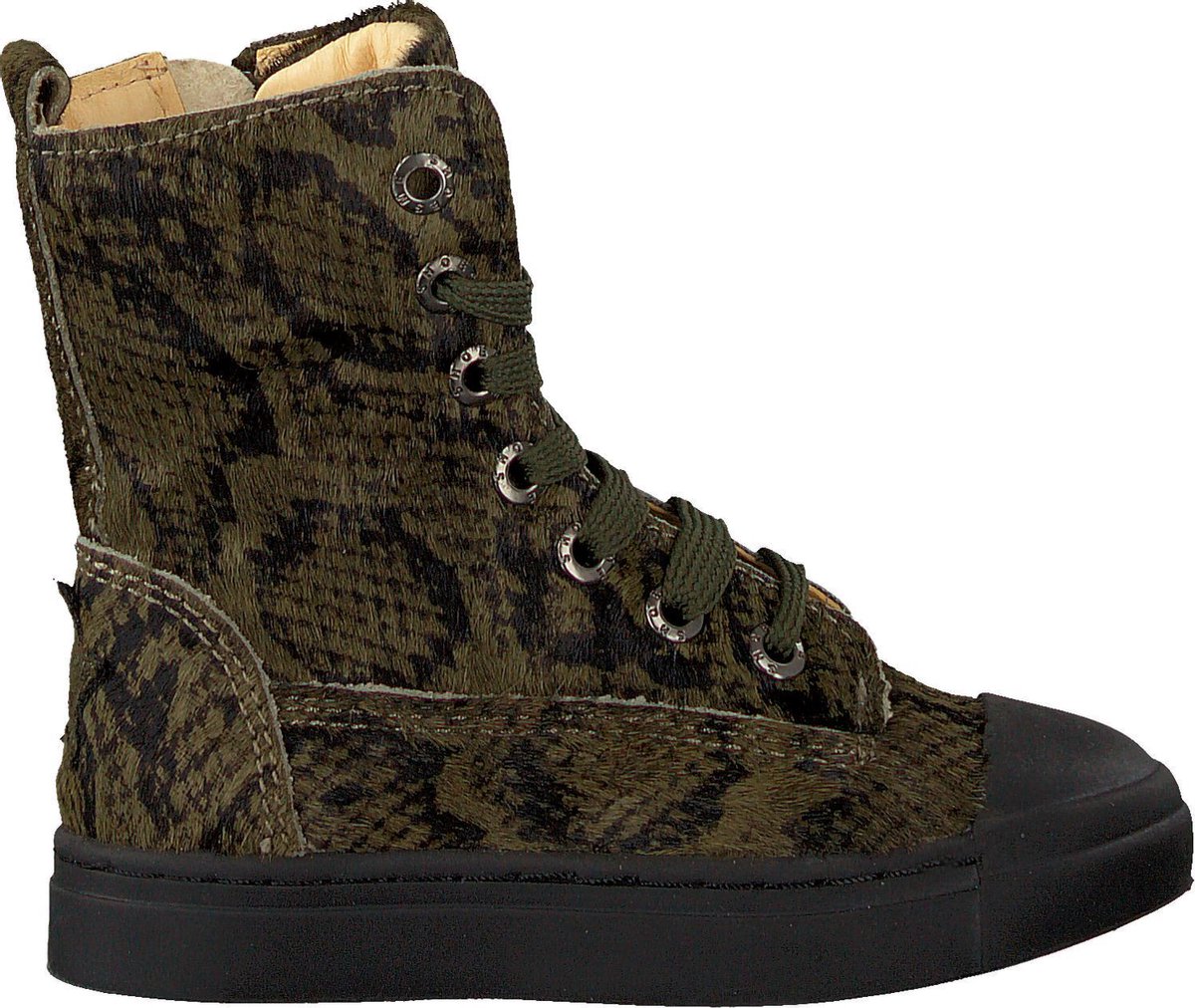 Shoesme Veterboots groen - Maat 24