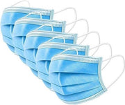 Basic Wegwerp mondkapjes - 3 laags - 10 stuks - NIET MEDISCH