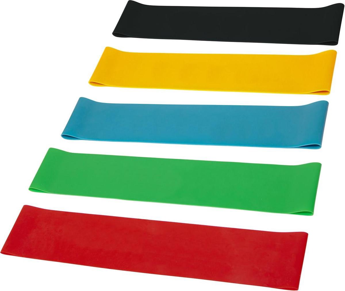 VirtuFit Resistance Band Set - Weerstandsbanden - Fitness Elastieken - 5 stuks