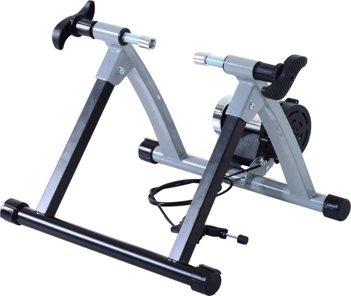 Fietstrainer - Ergotrainer - Hometrainer - 26-28“ - Magneetrem - Grijs