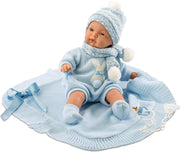Llorens babypop Joel softbody 38 cm met speen en geluid