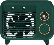 F853 Desktop-luchtbevochtigingsspray Mini-airconditioningventilator (inkt)