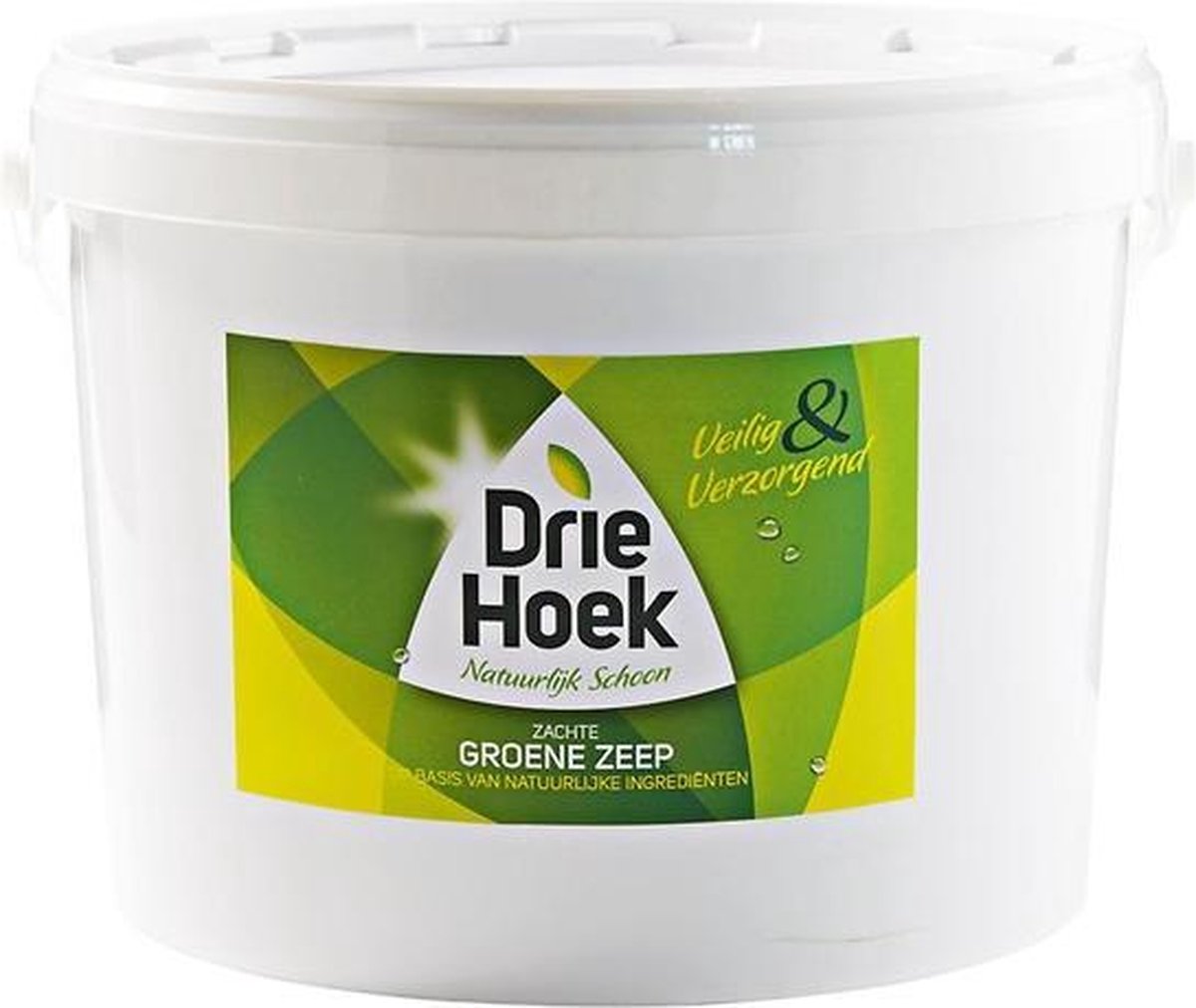 Driehoek Zachte Groene Zeep 10 Kilo Emmer