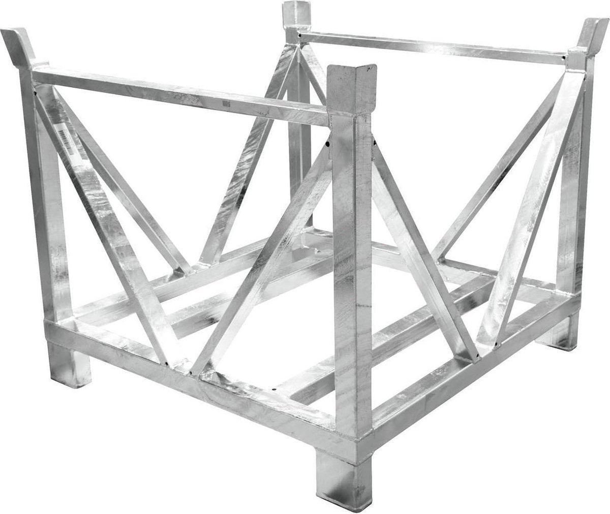 ALUTRUSS Dolly for Steel Base Plates Square 80x80