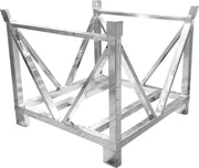 ALUTRUSS Dolly for Steel Base Plates Square 80x80