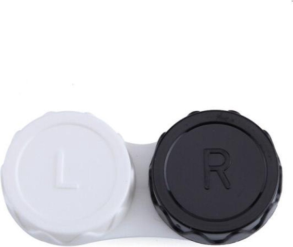 FSW-Products - Lenshouder - Lenzenhouder - Lenzendoosje - Lenzenbakje - Zwart / Wit