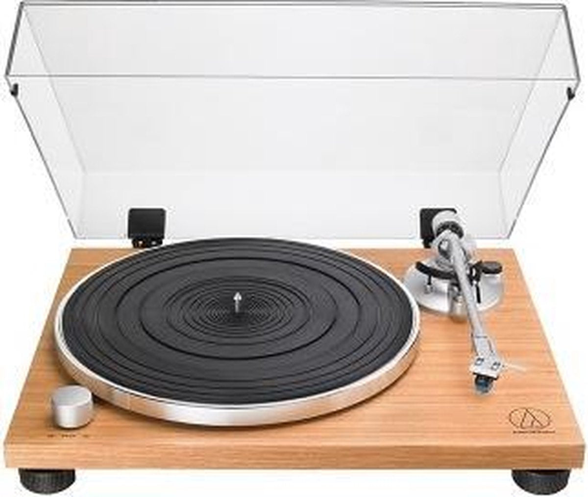 Audio-Technica AT-LPW30TK Draaitafel met riemaandrijving Hout