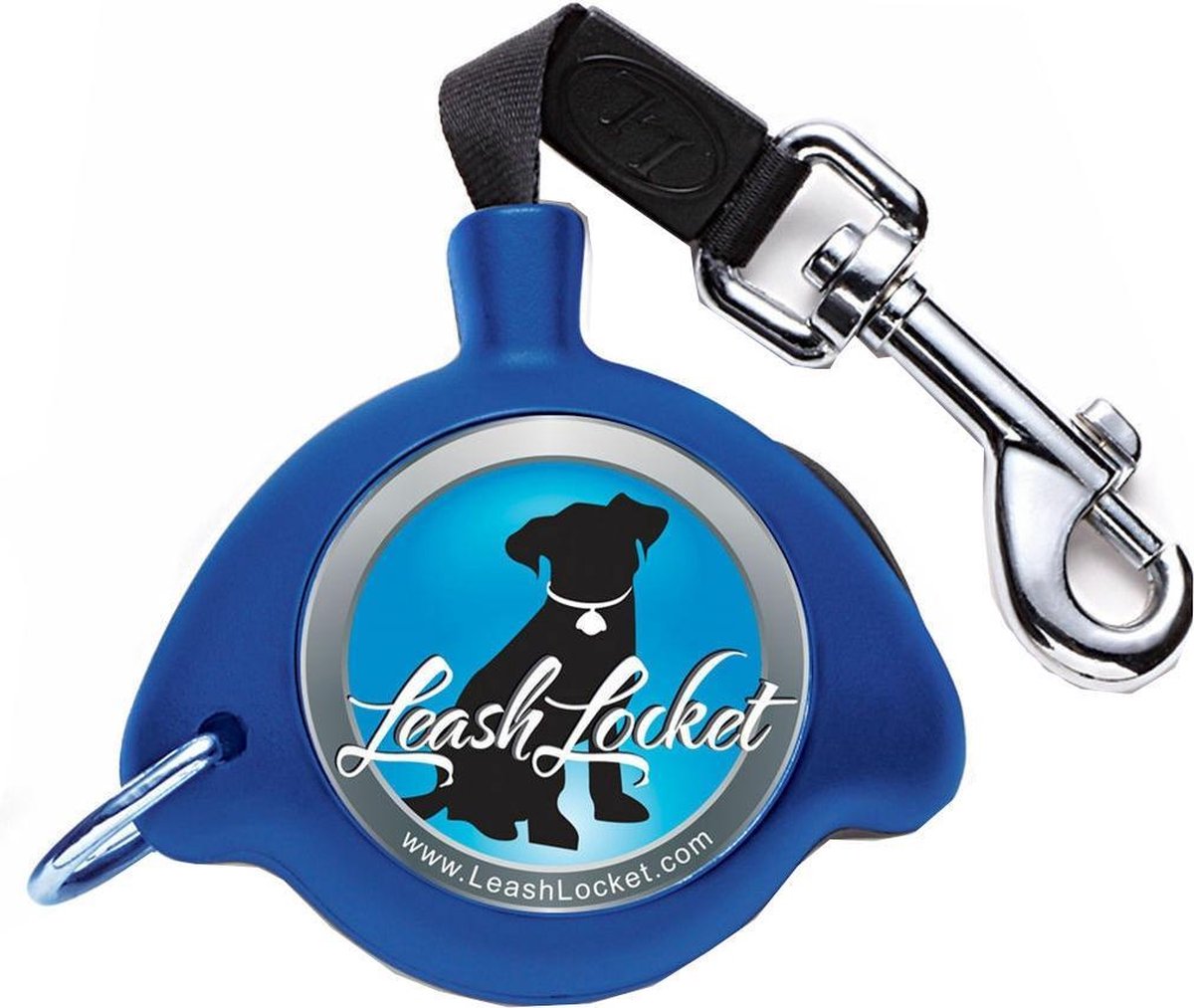 Altranet Hondenriem Leashlocket Nylon Blauw Maat L