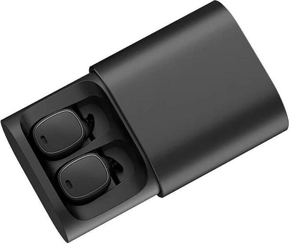 QCY T1 PRO Volledig draadloos In-Ear oordopjes (ZWART)| | PRO Oplaadcase | Touch Sense | Bluetooth 5.0 | Meer dan 35 uur gebruik (met oplaadcase) | 3D Stereo Geluid | Dual Microfoon | Beide oordopjes onafhankelijk te koppelen