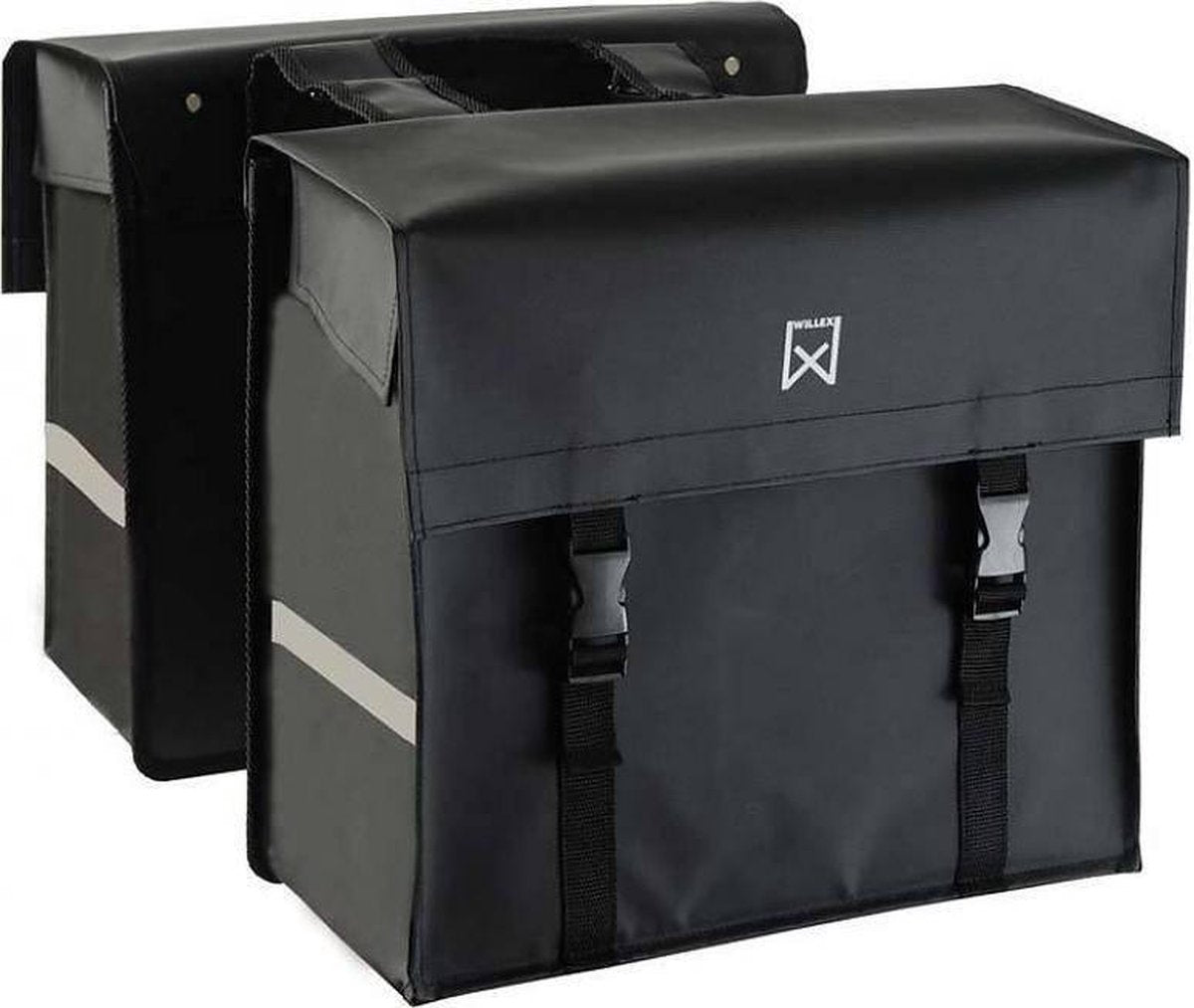 Willex Bisonyl XL Dubbele Fietstas - 67 l - Zwart