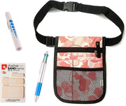 Hospitrix Verpleegkunde Buidel LOVE met Gratis Inhoud - Organizer / Tasje voor Verpleegkundigen met Gratis Memoblaadjes + Penlight  + Vierkleurenpen