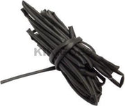 Mirage krimpkous 2.4mm zwart 5 meter op rol