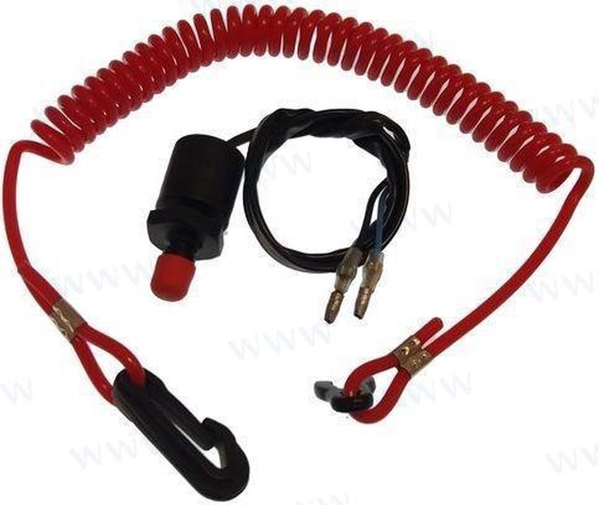 Uitknop + dodemanskoord Suzuki / Johnson Evinrude (REC37830-89E03)