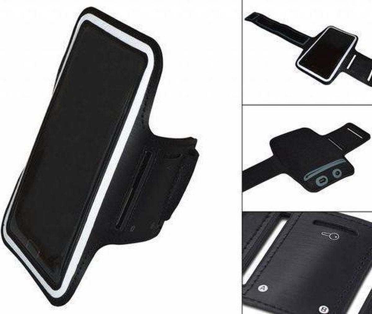 Comfortabele Smartphone Sport Armband voor uw Hip Street Vektor 7 Inch
