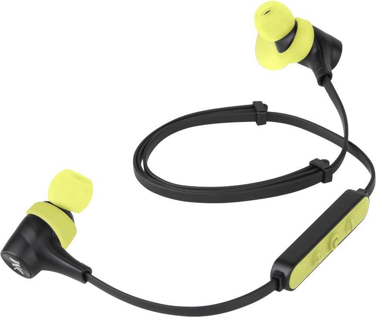 Krüger & Matz KMPM5G - Draadloze- en spatwaterdichte in-ear oordopjes - groen