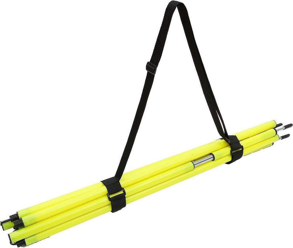 Precision Riem 12 Trainingspalen Nylon Zwart