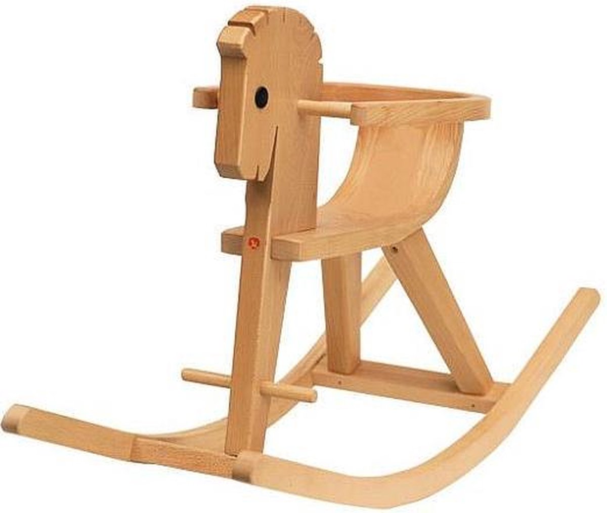 Ostheimer Hobbelpaard Peter met rugleuning