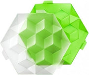 Lekue Icecube Tray 7 Extra Grote IJsblokken Groen