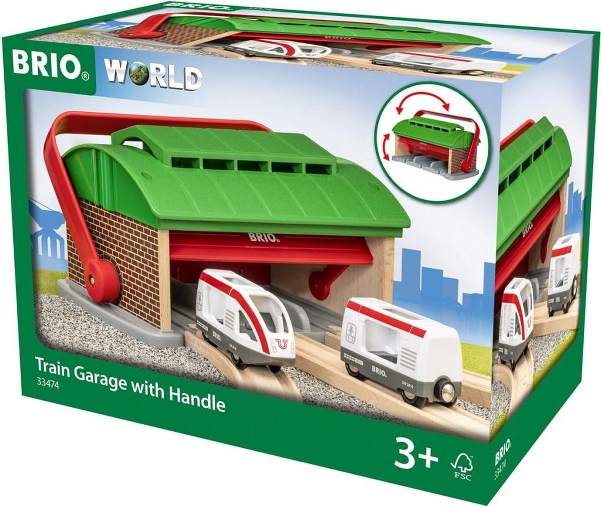 BRIO Treingarage - 33474