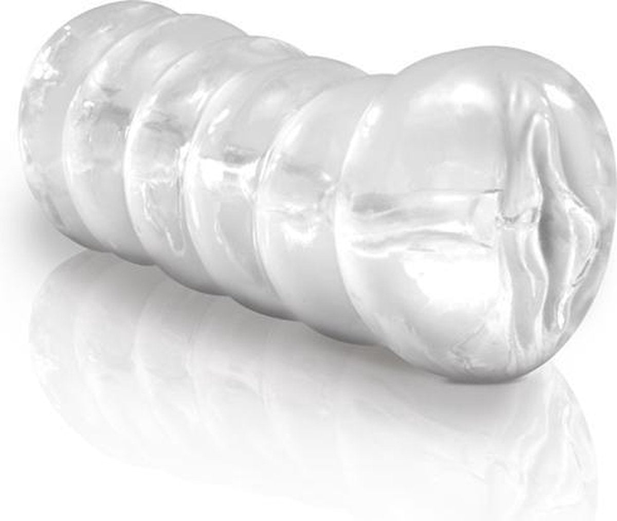 Pipedream Extreme Toyz and Dol Masturbator Clear Leader Snatch transparant - 6 inch