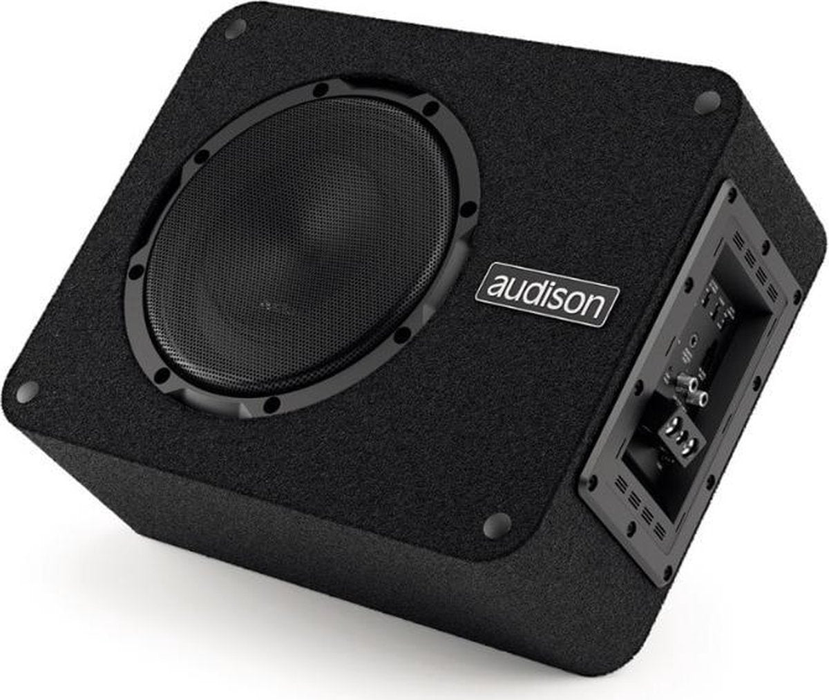 Audison APBX 8 AS2 Compacte 8 inch actieve subwoofer kist met 250 Watt RMS