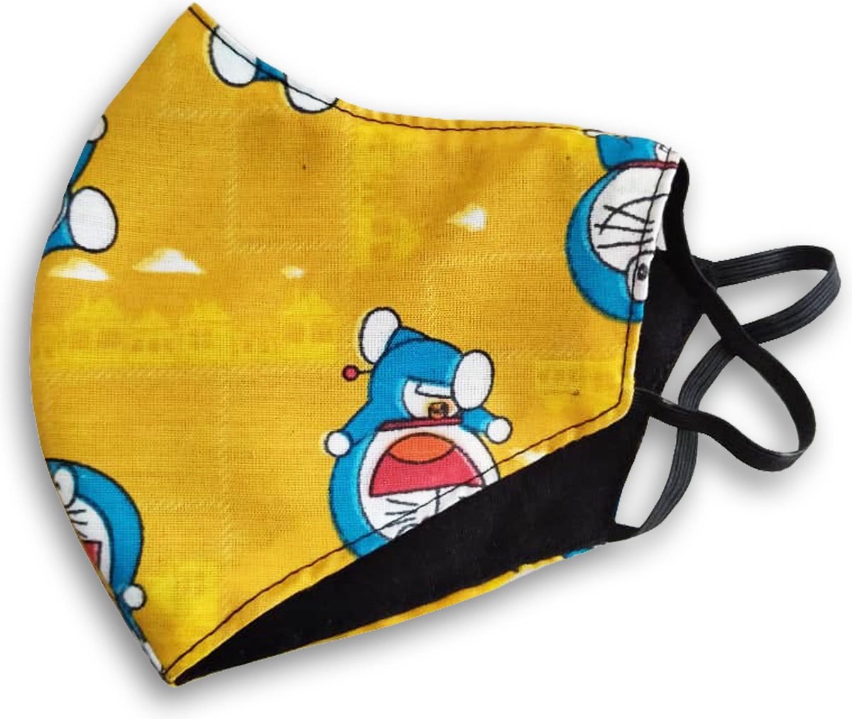 Mondkapje Kinderen Wasbaar en herbruikbaar Doraemon - 7 Jaar en Jonger