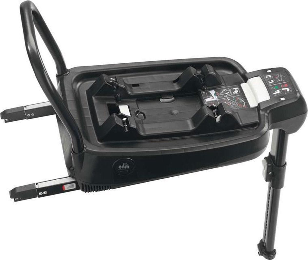 CAM Isofix Base 2 In 1 for Baby Car Seat - ANTRACITE - Made in Italy