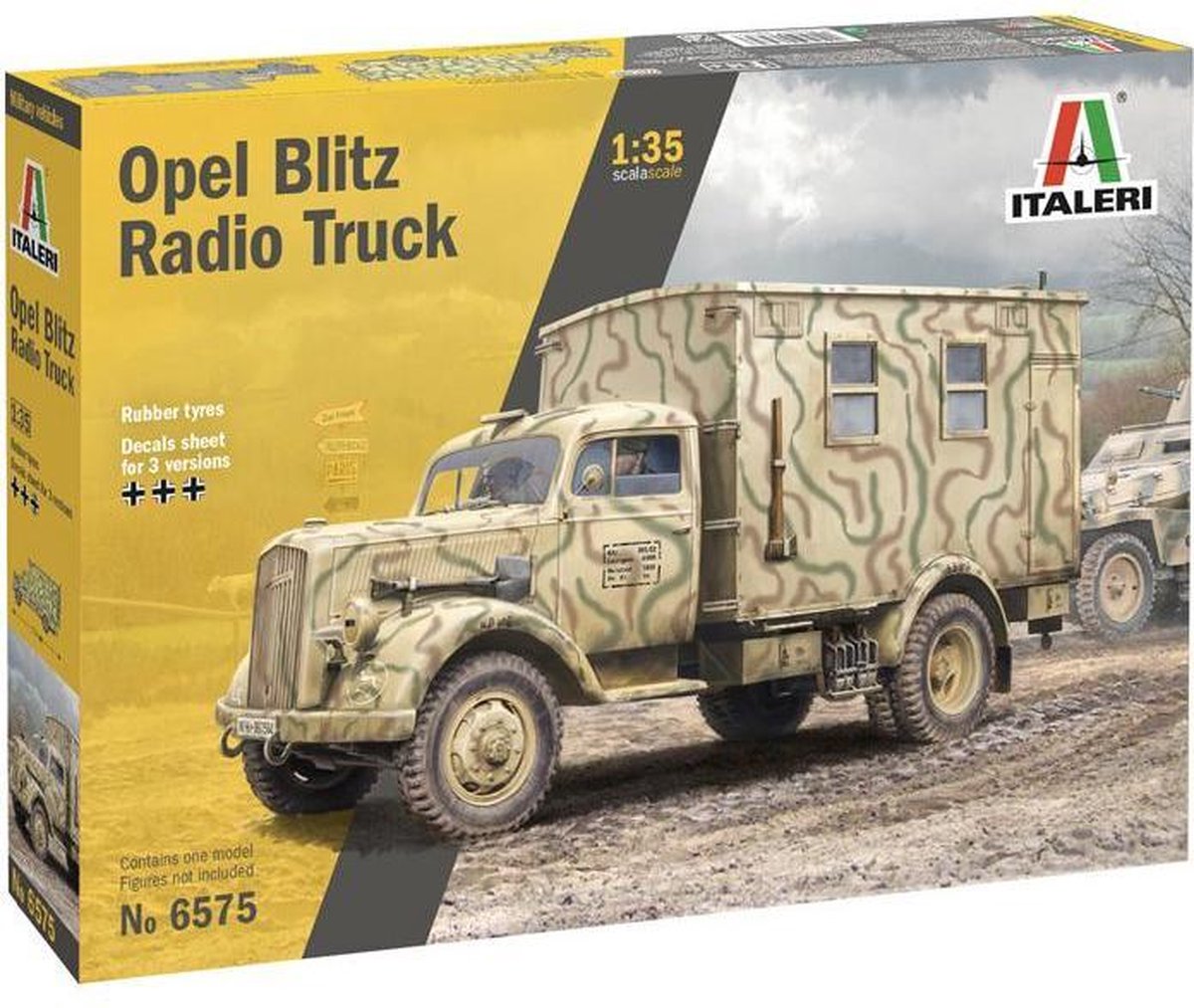 Italeri - Sd.kfz 305/22 Opel Blitz 1:35 (3/20) * - ITA6575S - modelbouwsets