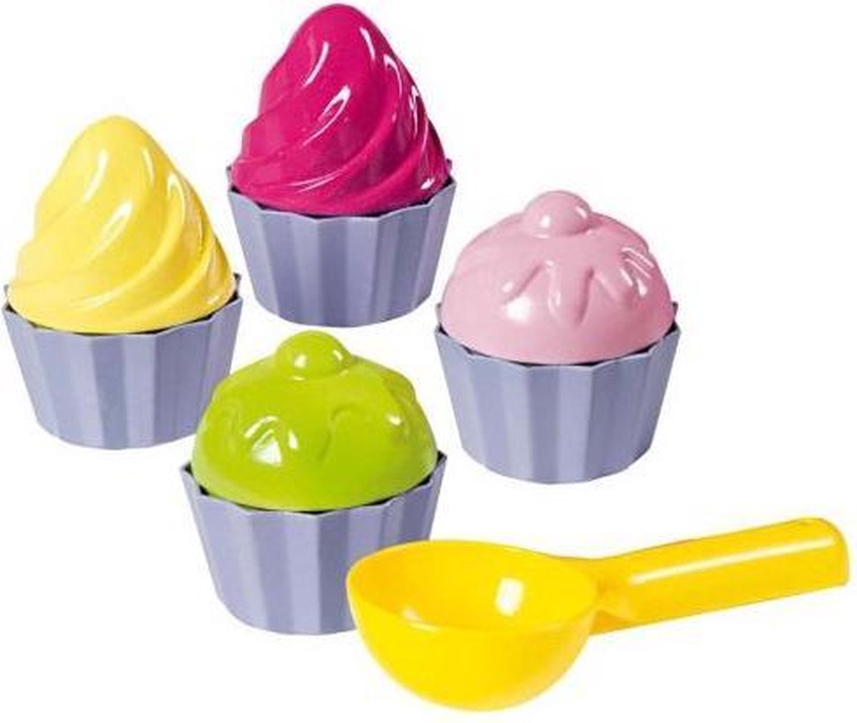 Androni Zandvormen set cup cakes 9-delig