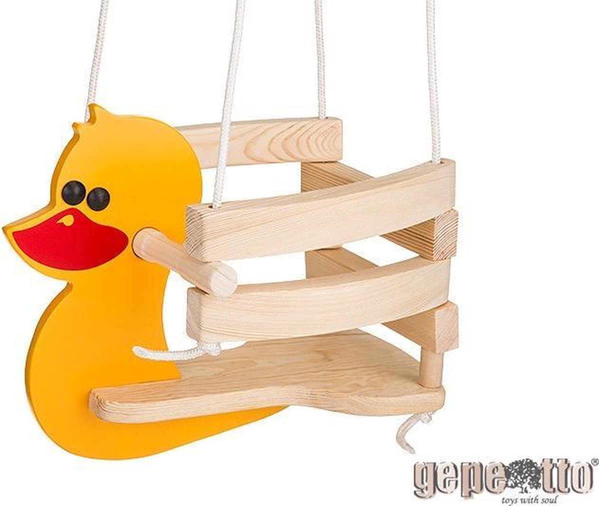 Houten Babyschommel Eend - Gepetto (HK00)