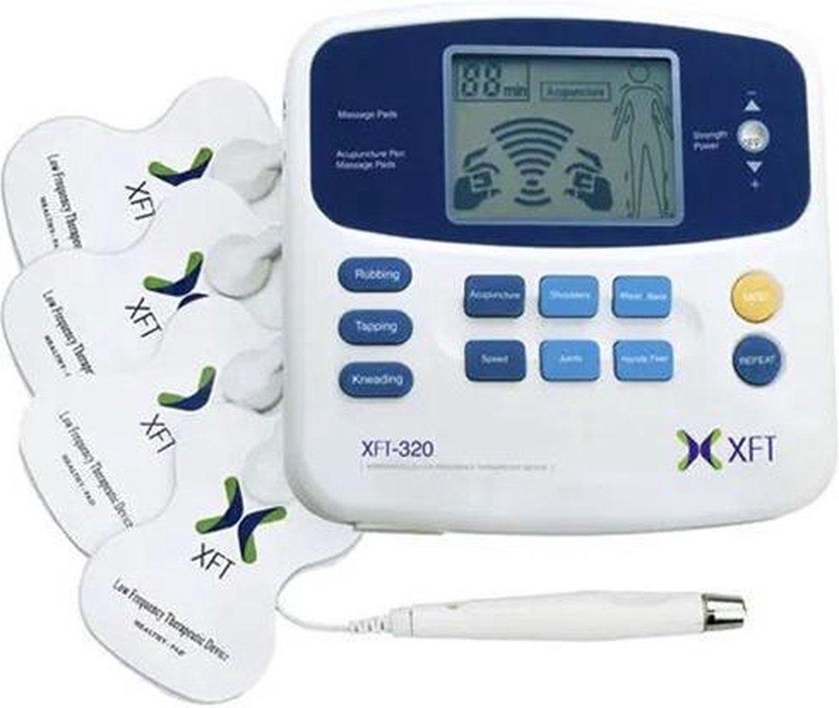 TENS Massage Apparaat Met Acupuntuur Pen - EMS Therapie - Elektrische Spier Stimulator