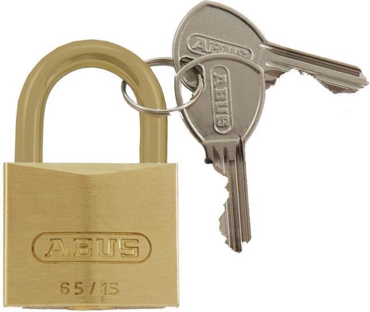 Hangslot abus koper 15mm marine 65mb15 - GOUD