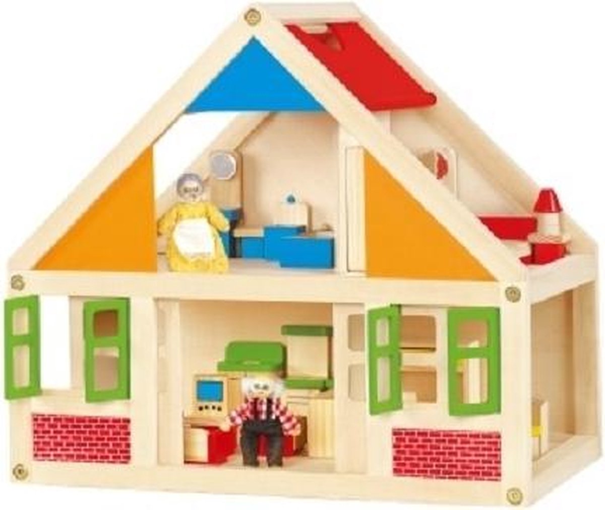 Viga Toys - Poppenhuis - Opa en Oma