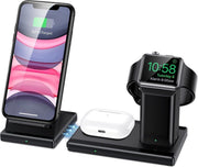ESR GEAR - 3-in-1 draadloos Laadstation - Voor Apple