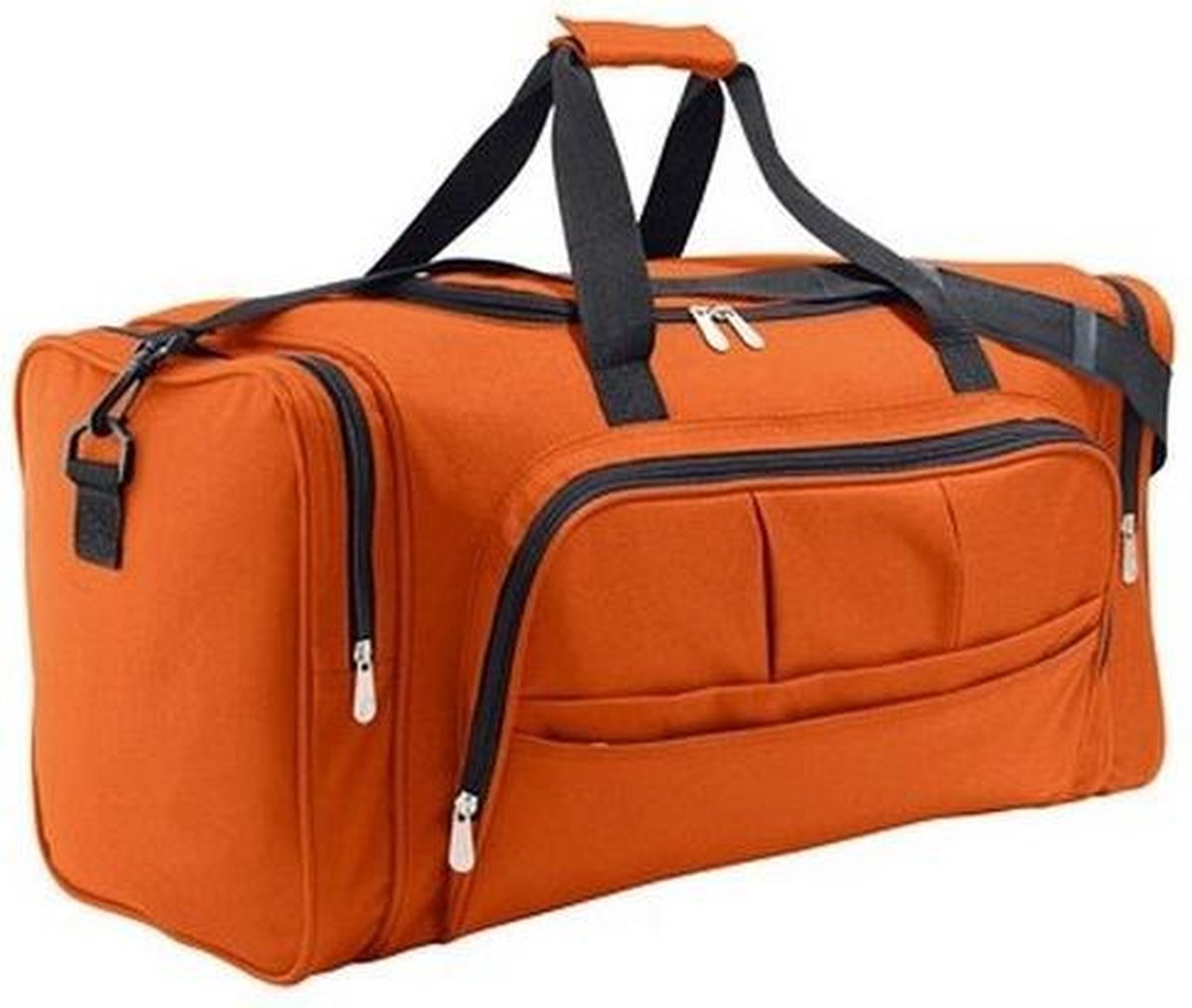Sporttas oranje 62 cm - Weekendtas
