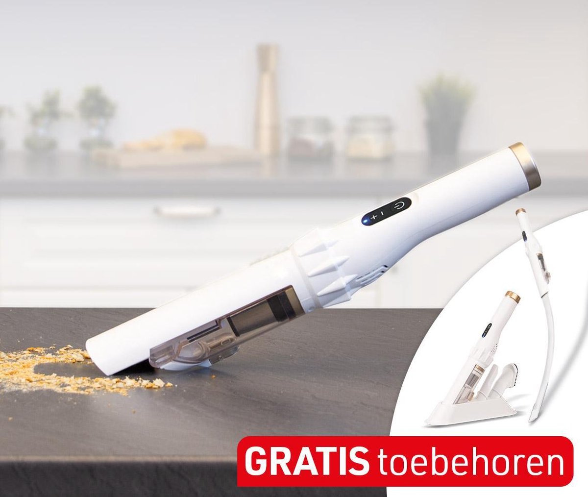 MediaShop Livington PRIME everyday Accu-handstofzuiger