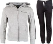 Champion Champion Legacy Trainingspak - Maat 152  - Unisex - grijs/zwart