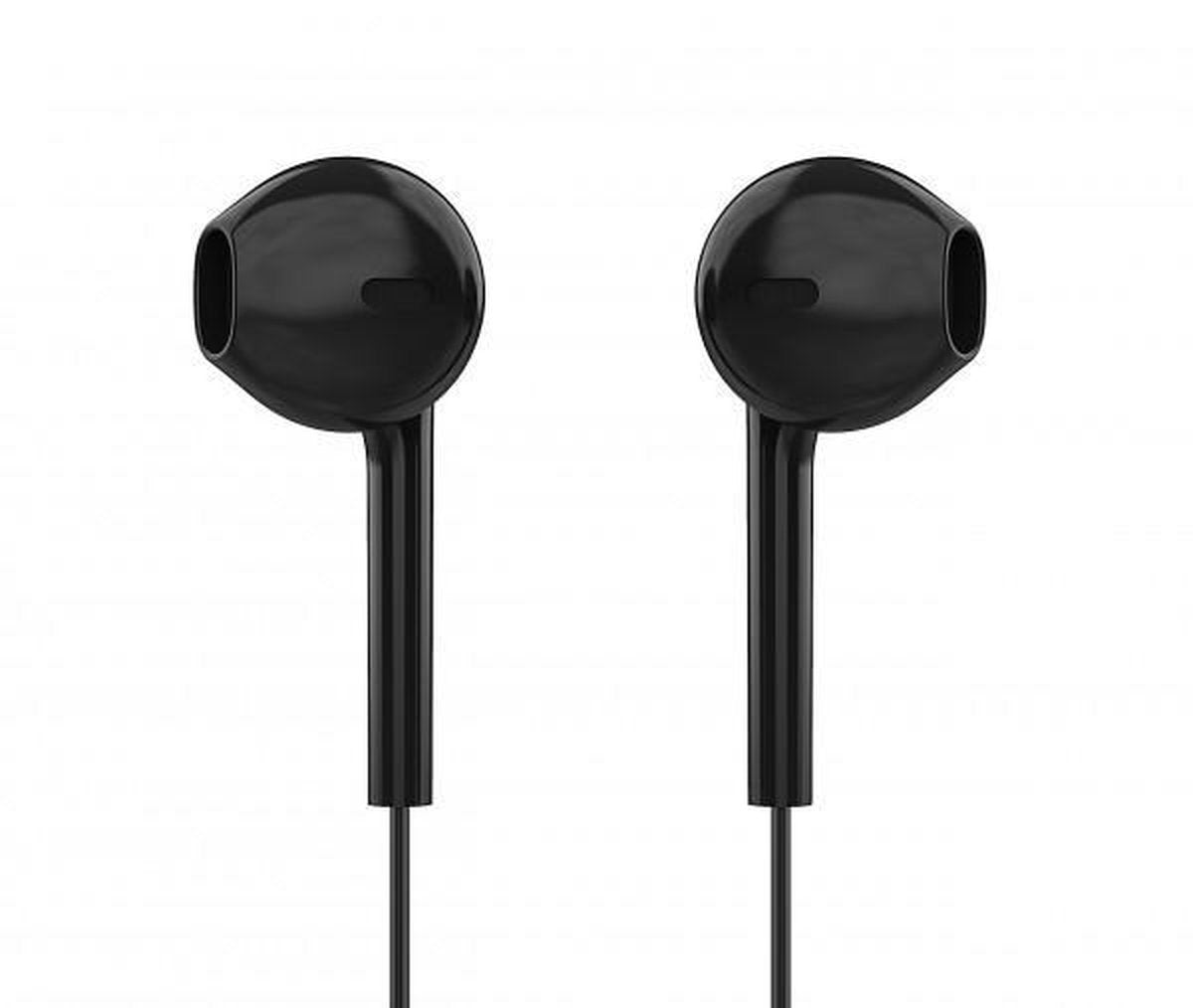 BeHello In-Ear Oortjes met 3.5 mm aansluiting - Zwart