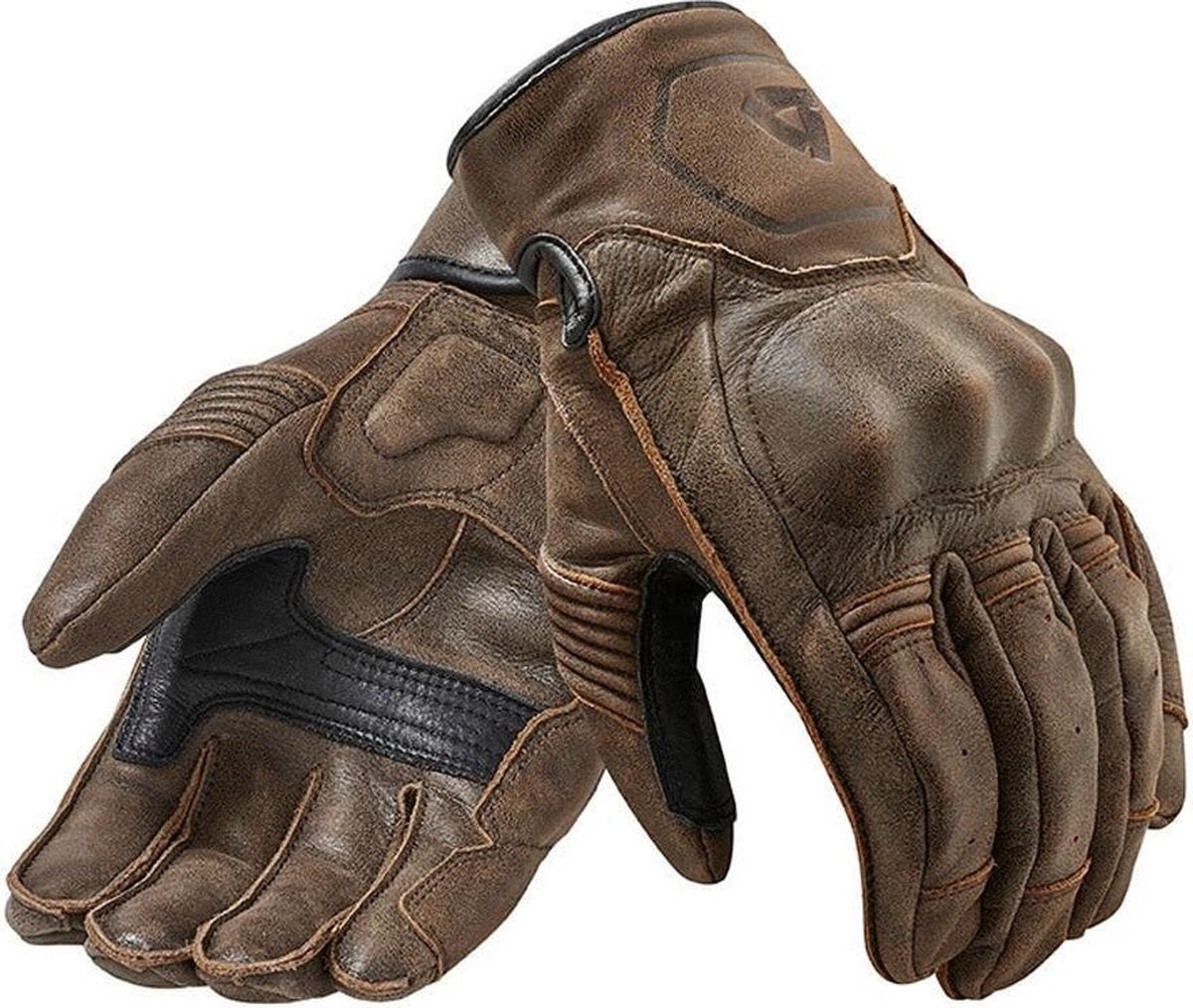REV'IT! Palmer Brown Motorcycle Gloves XZL
