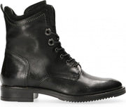 Van Dalen  - Veterboot Leer - Womens - Black - 38