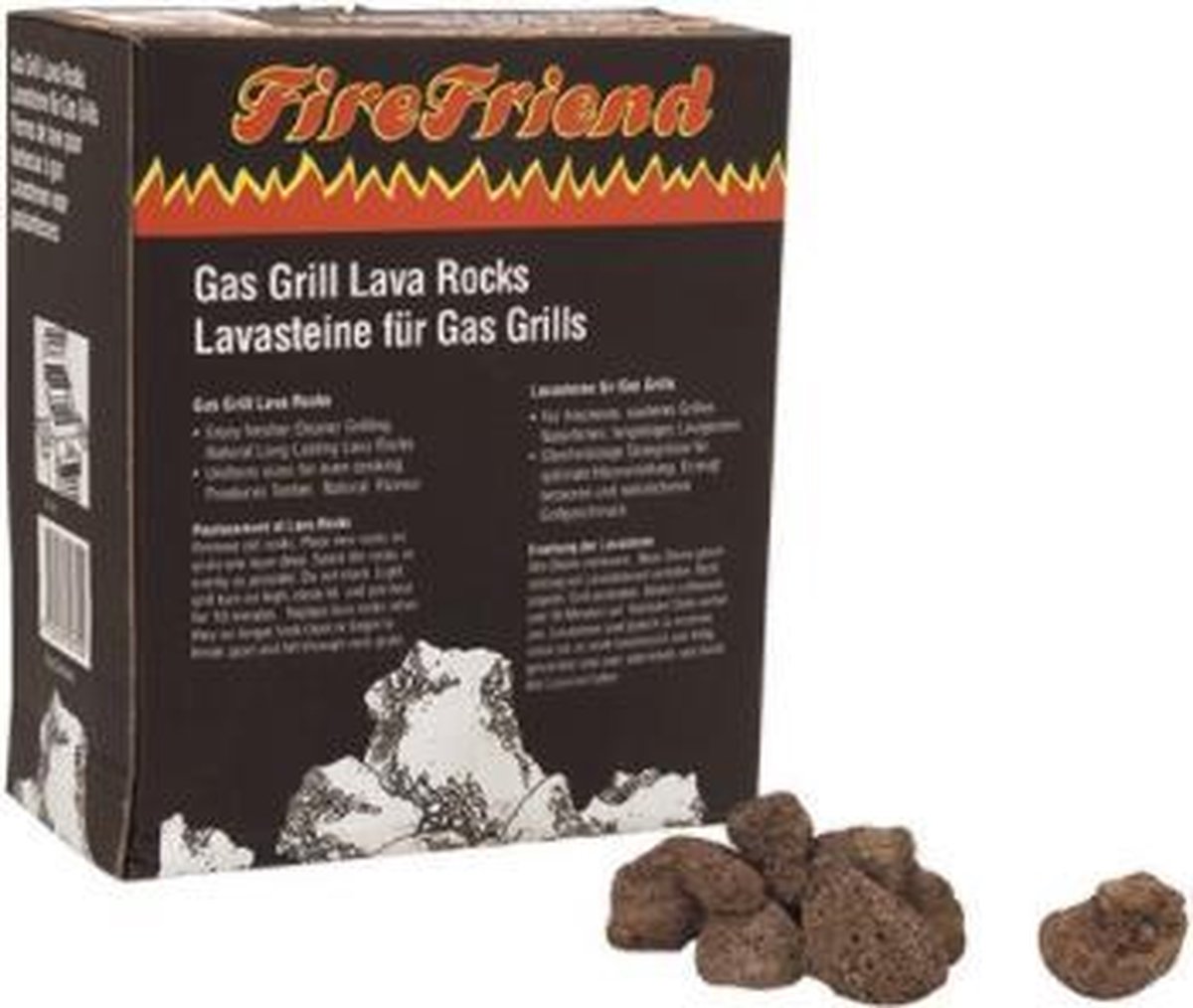 Modular Lavastenen - 3 kg