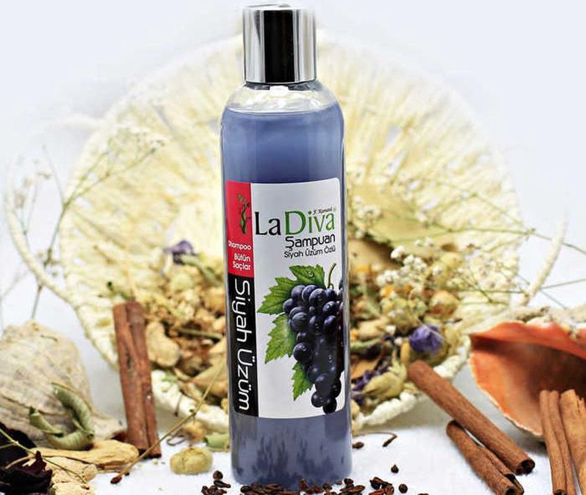 Zwarte druif shampoo