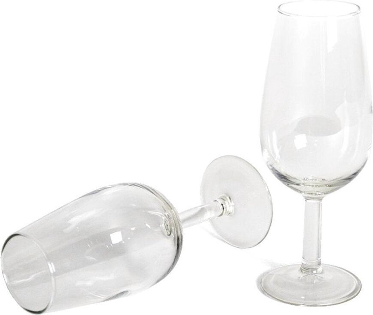 18x Stuks wijnglazen transparant 150 ml  - Wijnglas voor port