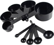KitchenBrothers 10-Delige Maatbeker Set - Maatlepel Set - Complete Maatschep Set - Maatcups