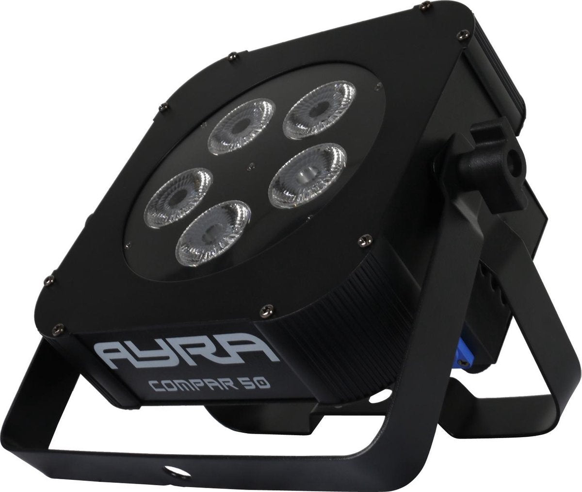 De Ayra Compar 50 is een compacte LED-armatuur en geschikt voor een verscheidenheid aan toepassingen. Je kunt de projector zowel staand