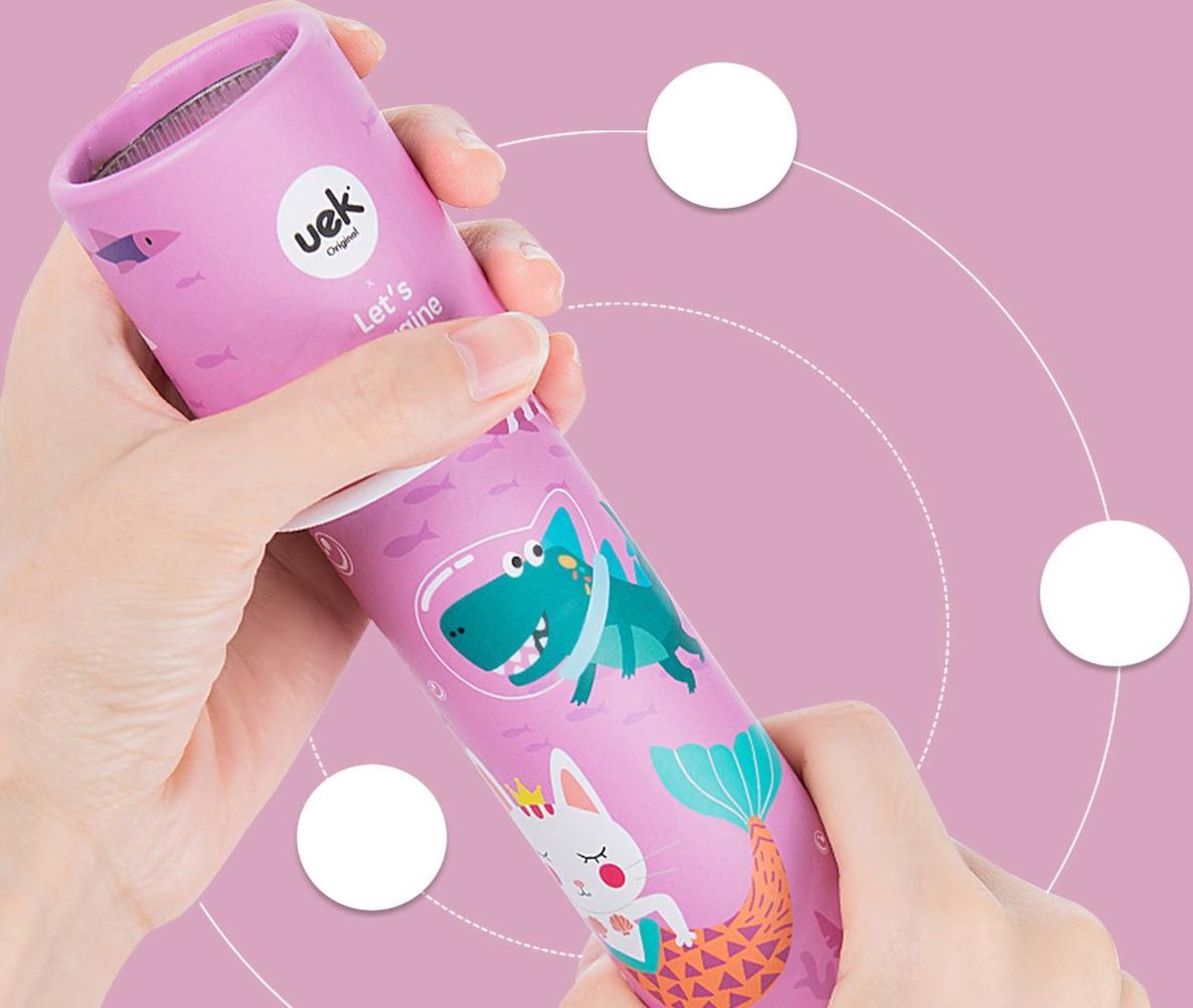 Uek Original - DIY phantoscope - knutselen en do it yourself - pink