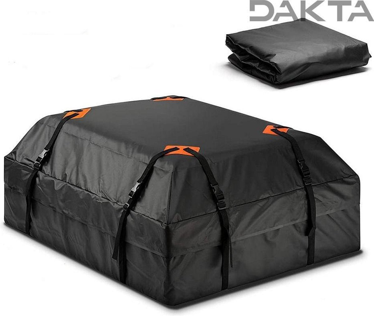 Dakta® Dakkoffer - Waterdicht - Bagagekoffer - 425 Liter - Dakdrager - 112 x 87 x 44 cm