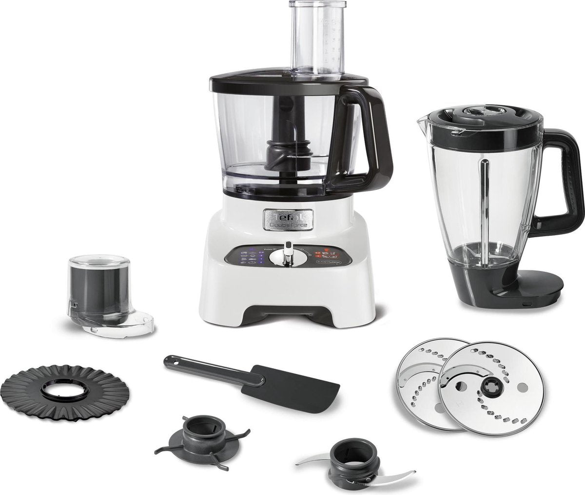 Tefal DoubleForce DO8221 -Foodprocessor - Wit