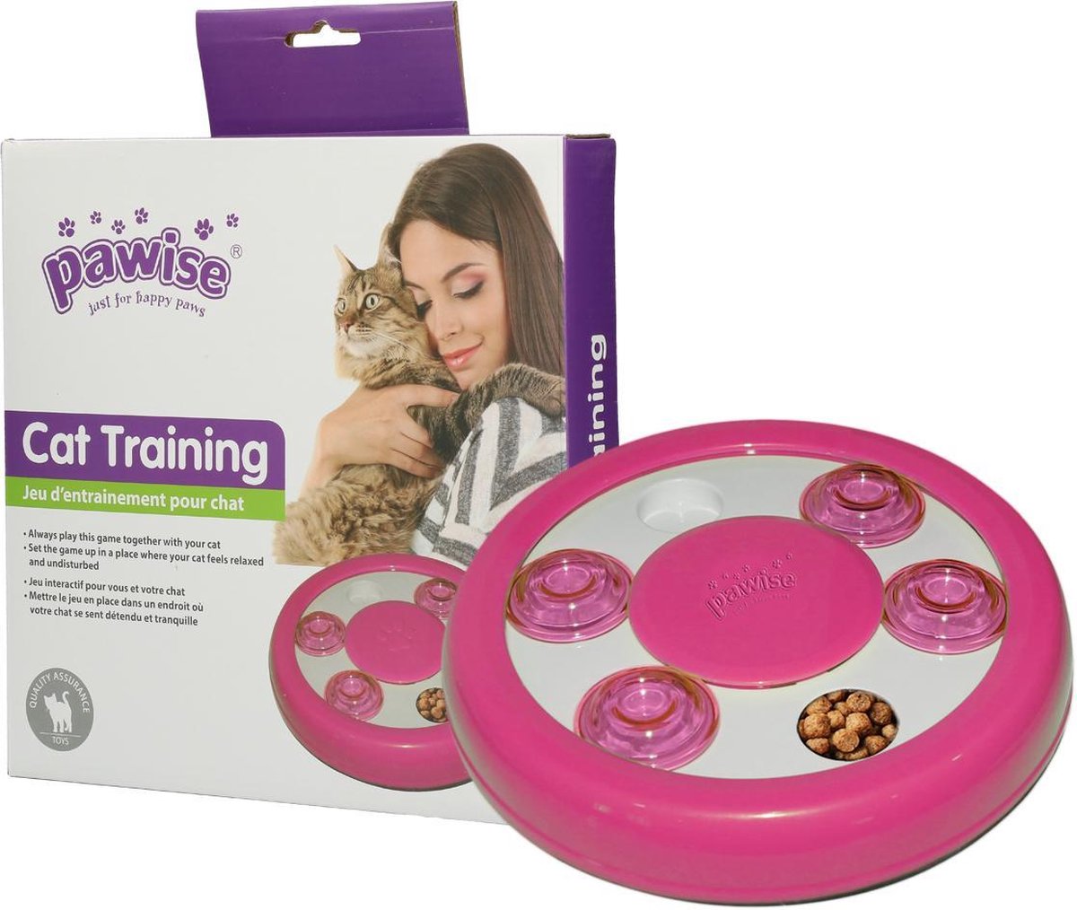 Cat Puzzle Toy - D 23x H 4 cm