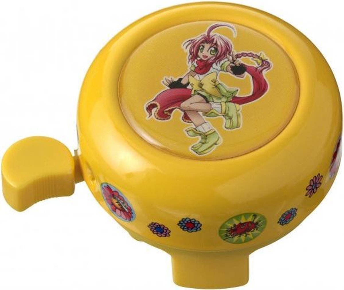 Pexkids Fietsbel Mila Geel